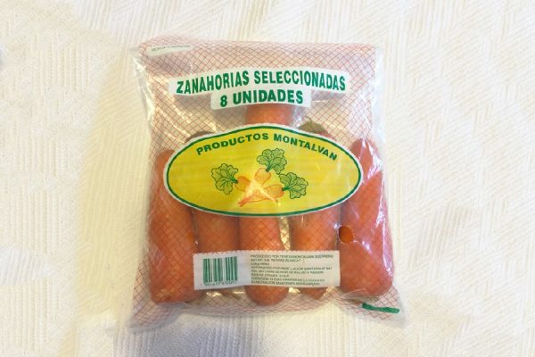 bolsa para zanahorias
